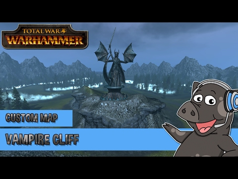 Total War: Warhammer - Custom Map Showcase - Vampire Cliff - Vampire Theme Ambush Map