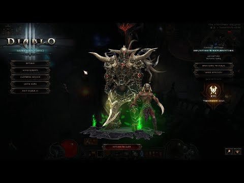 Diablo 3 2.7.2 PTR Season 25 TEST Rend WW Barb!!!!