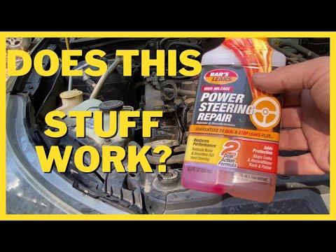 Bar's Leak Power Steering Repair - Will It Fix A Noisy Power Steering Pump?