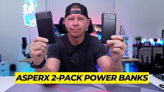 AsperX 2-Pack 10000mAh Portable Chargers Review