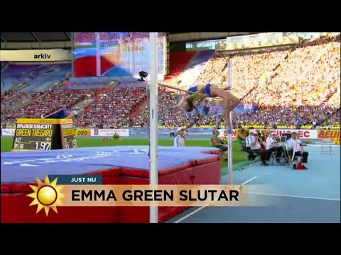 Höjdhopparen Emma Green: Dags att lägga av - Nyhetsmorgon (TV4)