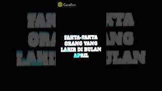 Download lagu Fakta-Fakta orang yang lahir di bulan april mp3
