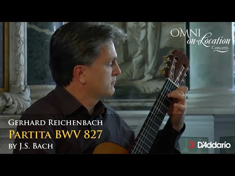 Partita BWV 827 by J.S. Bach - Gerhard Reichenbach, guitar | Omni on-Location