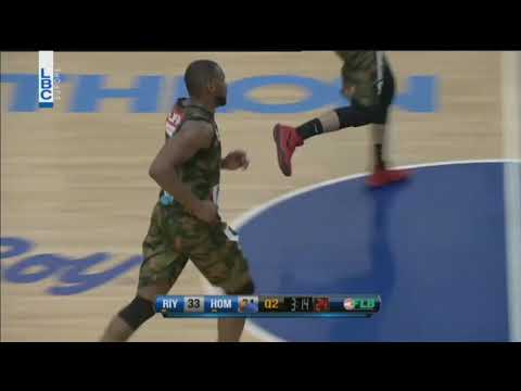 Lebanese Basketball League   Sam Young Dunk