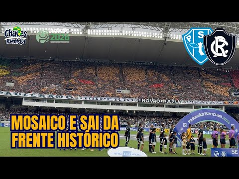 O MAIOR SAI DA FRENTE DA HISTÓRIA E MOSAICO SENSACIONAL | PAYSANDU X REMO | PARAZÃO 2026