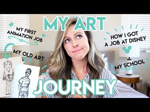 MY ART JOURNEY / HOW I GOT A JOB AT DISNEY