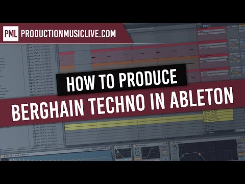 Berlin Berghain Techno Warehouse Track with Ableton Live (Full Tutorial Walkthrough)