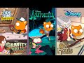 Kiff Parodies Gravity Falls Amphibia The Owl House Theme Song Takeover Disney Channel