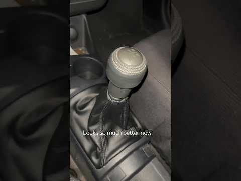 New shifter boot #hyundai #getz #projectcars #project