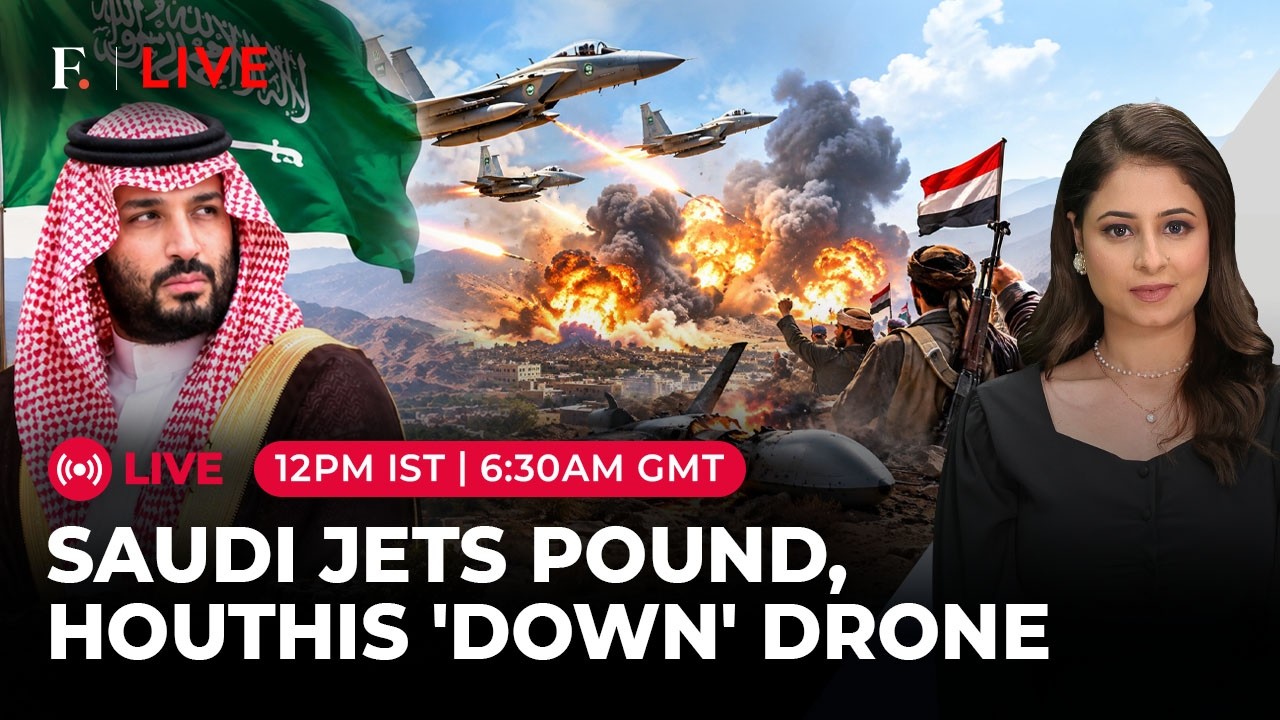 Yemen Erupts as Houthis Accuse Saudi Arabia of Intensifying Aerial Assault | Firstpost LIVE