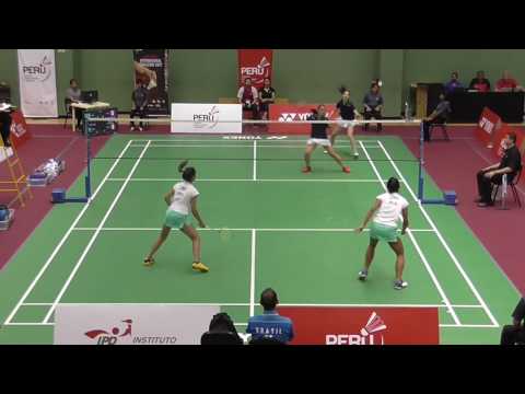 DANIELA MACIAS y DANICA NISHIMURA -  FINAL DOBLES DAMAS  PERU  International Challenger 2017