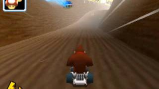 Mario Kart DS: N64 Choco Mountain