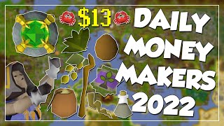 Daily OSRS Money Makers 2022 - Passive Income For A Bond