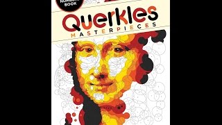 Flip Through Querkles Masterpieces Coloring Book by Thomas Pavitte
