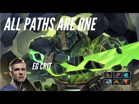 EG.Cr1t plays his legendary Earth Spirit with OG.N0tail Phoenix | Dota 2 Patch 7.25b