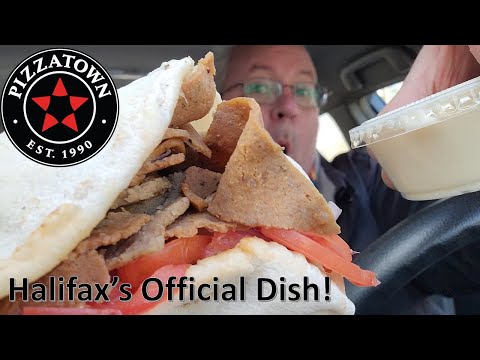 Food Review - Pizzatown Medium Donair.  How's it Taste?