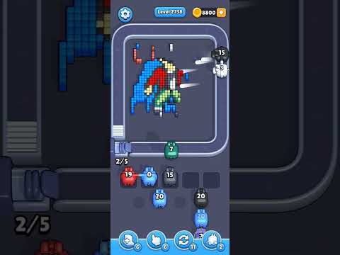 Pixel Flow Level 2738 Walkthrough