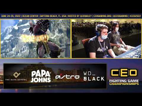 CEO 2022 SOULCALIBUR VI TOP 8 - CLOB vs UNLUCKY