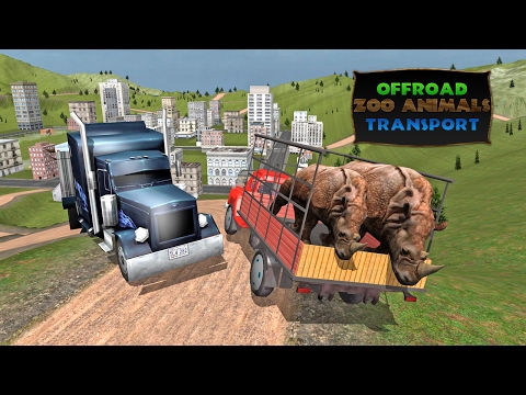 Truck Transport Zoo Animals Video