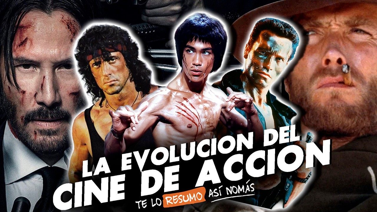 La Evolución Del CINE DE ACCIÓN | #TeLoResumo