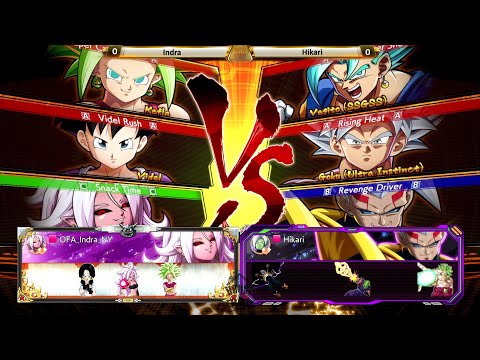 PS4 DBFZ - COM 40 - Indra vs Hikari LF'S [ Good Set ]