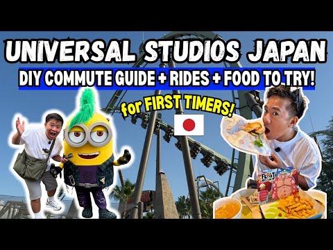 FIRST TIME in UNIVERSAL STUDIOS JAPAN 🇯🇵 | DIY Travel Guide + Tips!