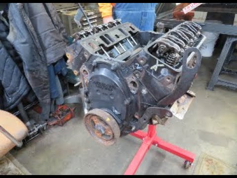 PART 01: CHEVY 4.3 V6 ENGINE DISASSEMBLY / VALVETRAIN & HEADS