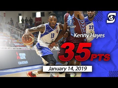 Kenny Hayes (Demir İnşaat Büyükçekmece) vs Darussafaka | 35pts