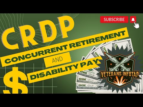 Concurrent Retirement and Disability Pay (CRDP) - Increase your take home pay VA Comp and Retirement