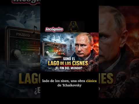 Suena el lago de los cisnes en Rusia#rusia #putin