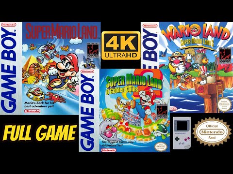 Super Mario Land TRILOGY COLLECTION [GAME BOY] Longplay Walkthrough Playthrough Full Game [4K60ᶠᵖˢ]