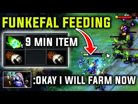 Funkefal - Feeding Invoker On Purpose |But When He Start To Give His 100% Rip All Best Tinker Dota 2