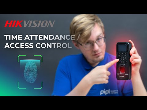 Hikvision Fingerprint Time Attendance & Access Control Terminal IVMS & SADP Setup
