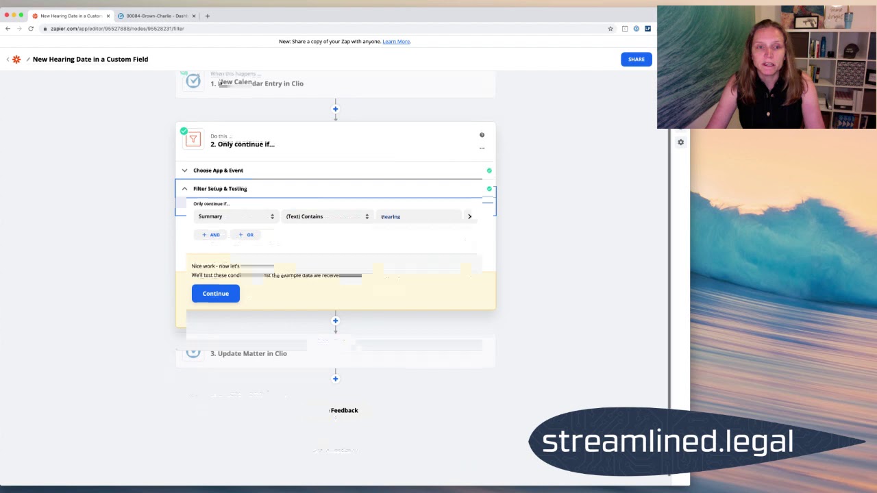 Use Zapier to update your Clio custom fields!  #streamlinedlegal