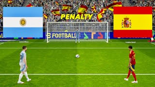 Download lagu eFootball | Argentina vs Spain Full Penalty Shootout | ARG vs ESP Match | Highlights mp3
