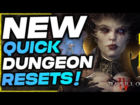 Diablo 4: New Quick Method to Reset dungeons as a Solo Player!