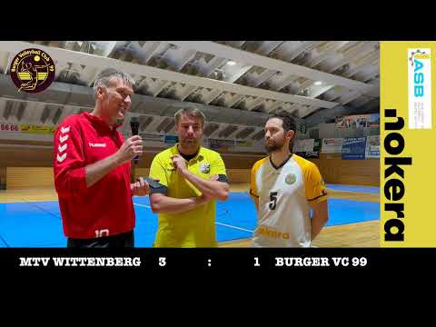 Pressekonferenz - 16.11.2024 - MTV Wittenberg - Burger VC 99