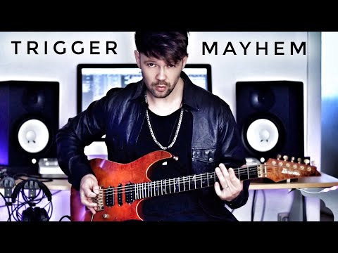 'Trigger Mayhem' by Alex Clou (Cloujitsu) - Ibanez J Custom RG 5 VV & Strandberg Boden Natural 6