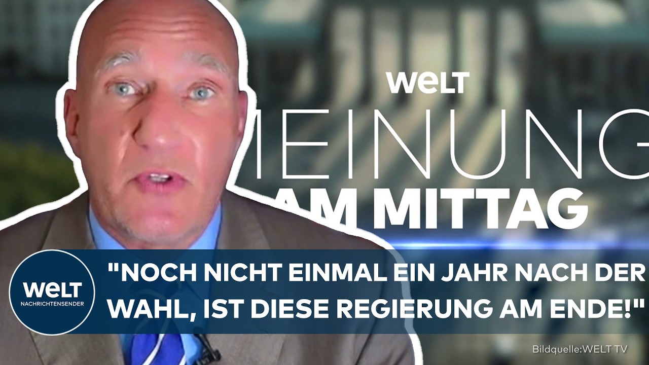 MEINUNG: "Das ist ein solches Desaster!" Scharfe Kritik an Merz-Regierung – "Komplettes Versagen!"