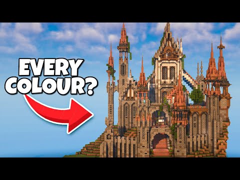 I Built a Castle with Every Colour!