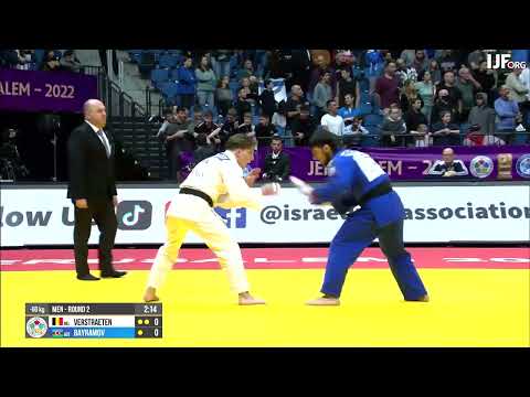 Masters 2022. 60 kg. R2. VERSTRAETEN Jorre (BEL) - BAYRAMOV Turan (AZE)
