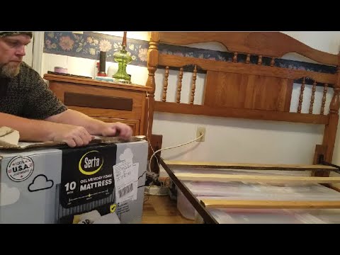 REVIEW Serta Cooling Gel Memory Foam Mattress  (Mattress-in-a-box Is It Worth the Money)