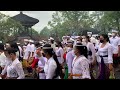 Sesuwunan Desa Adat Cagaan Lunga ke Pura Penataran Sasih Pejeng..