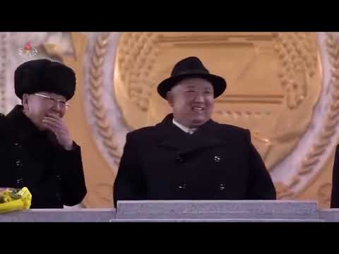 I put Daft Punk Get Lucky over North Korea's 2023 Military Parade