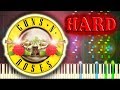 GUNS N ROSES PARADISE CITY Piano Tutorial
