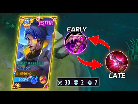 AAMON NEW 1 SHOT DELETE BUILD!😱100% WORKED EARLY TO LATE GAME! AAMON BEST BUILD 2023