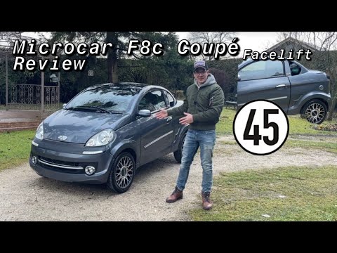 Microcar M.GO F8c Coupé Facelift -Review Fahrzeugvorstellung