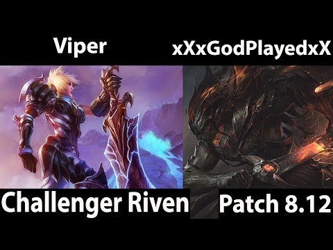 [ Viper ] Riven vs Yasuo [ xXxGodPlayedxXx ] Mid- Viper Riven Montage Comback Stream