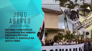Em meio a protestos, figueirense encaminha preparação para receber o Joinville na sexta-feira
