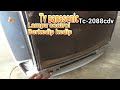 Panasonic TV TC 2088CDV Control Light Blinking Won T Start